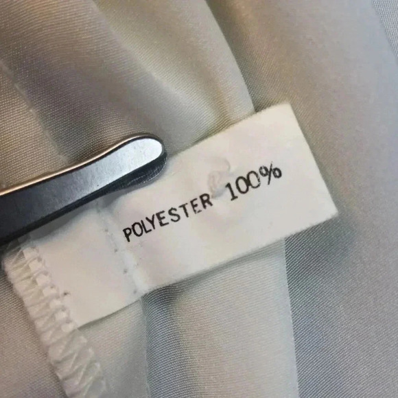 Mode More Womens Ivory Floral Lace Long SLeeve Sheer Blouse Size Large - Picture 7 of 12